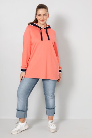 Janet & Joyce Sweatshirt in Orange