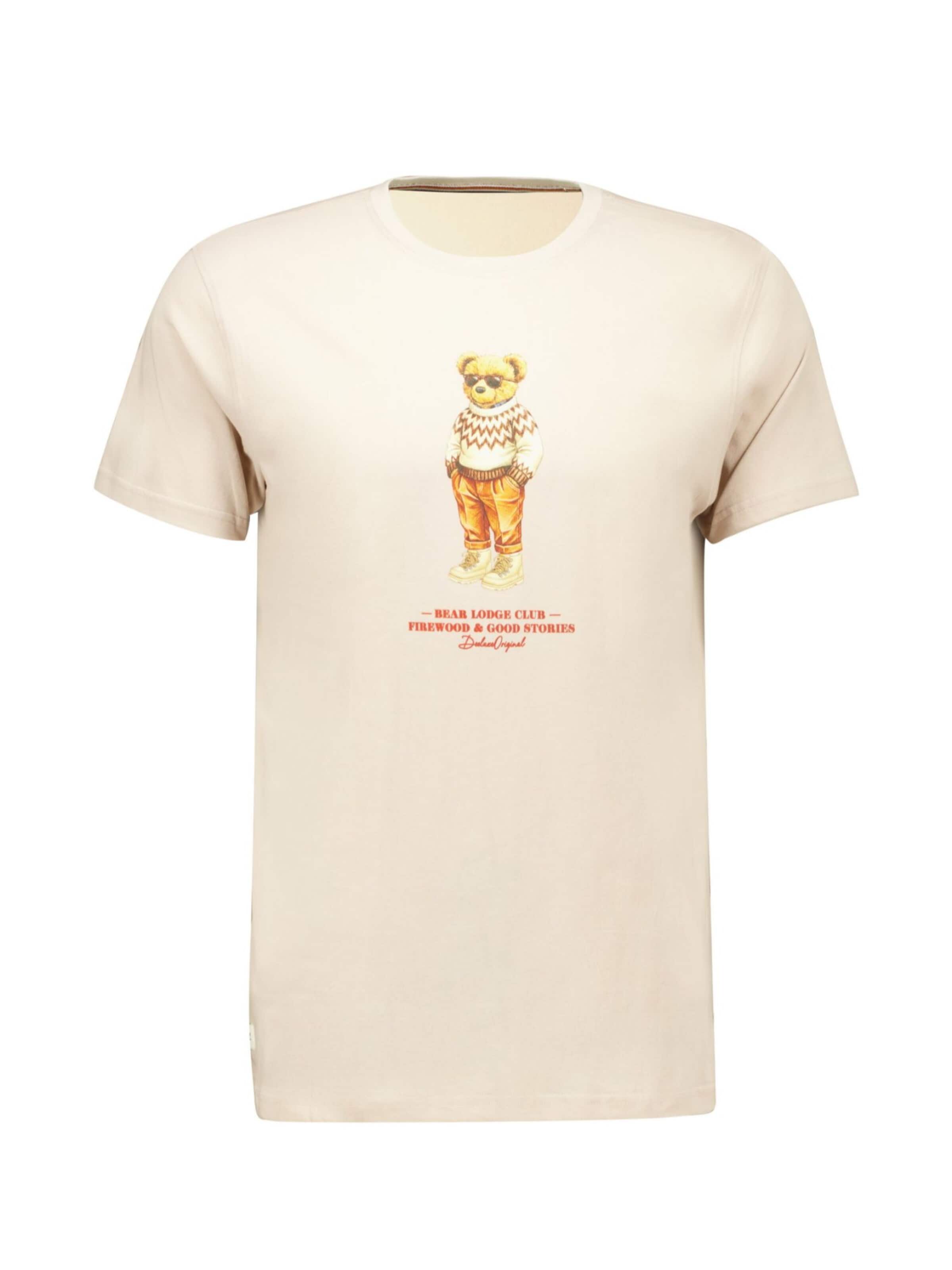 Deeluxe Shirt‌‌‌‌‌‌ in Beige: Vorderseite