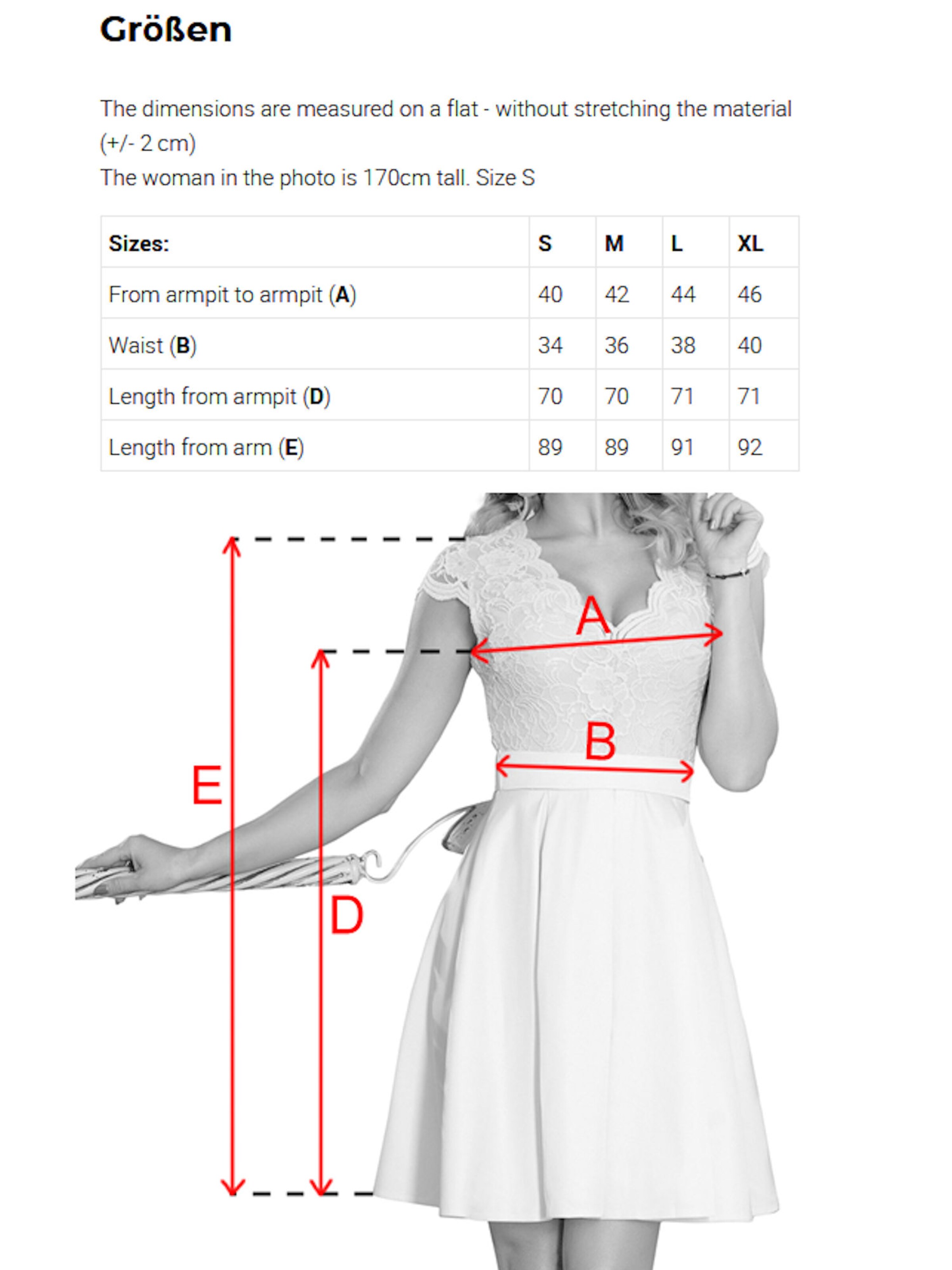 Numoco Abendkleid 'Minikleid Anna' in Rot