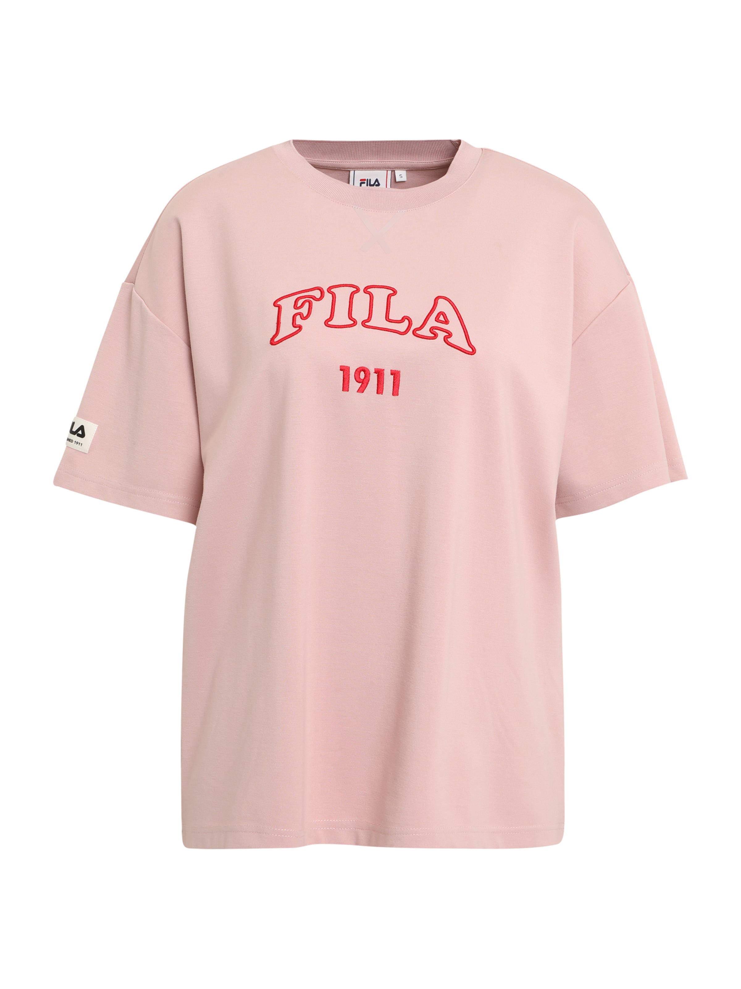 FILA T-shirt 'TULA' i rosa: framsida