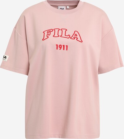 FILA T-shirt 'TULA' en rose / rouge, Vue avec produit