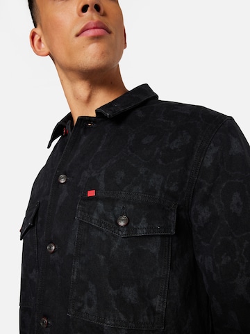 HUGO Red Between-season jacket 'Enalu' in Black