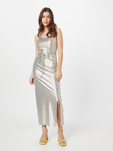 Calvin Klein Letnia sukienka w kolorze srebrny: przód
