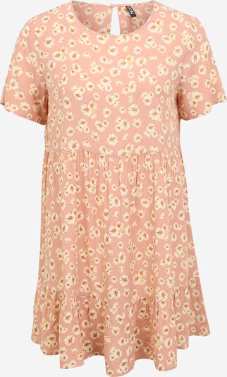Pieces Petite Kleid 'MILLER' in gelb / orange / rosa / weiß, Produktansicht