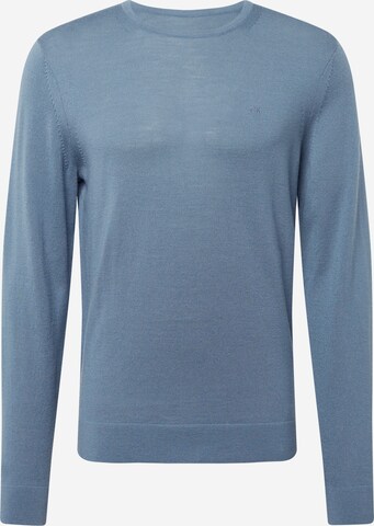 Calvin Klein Sweater in Blue: front