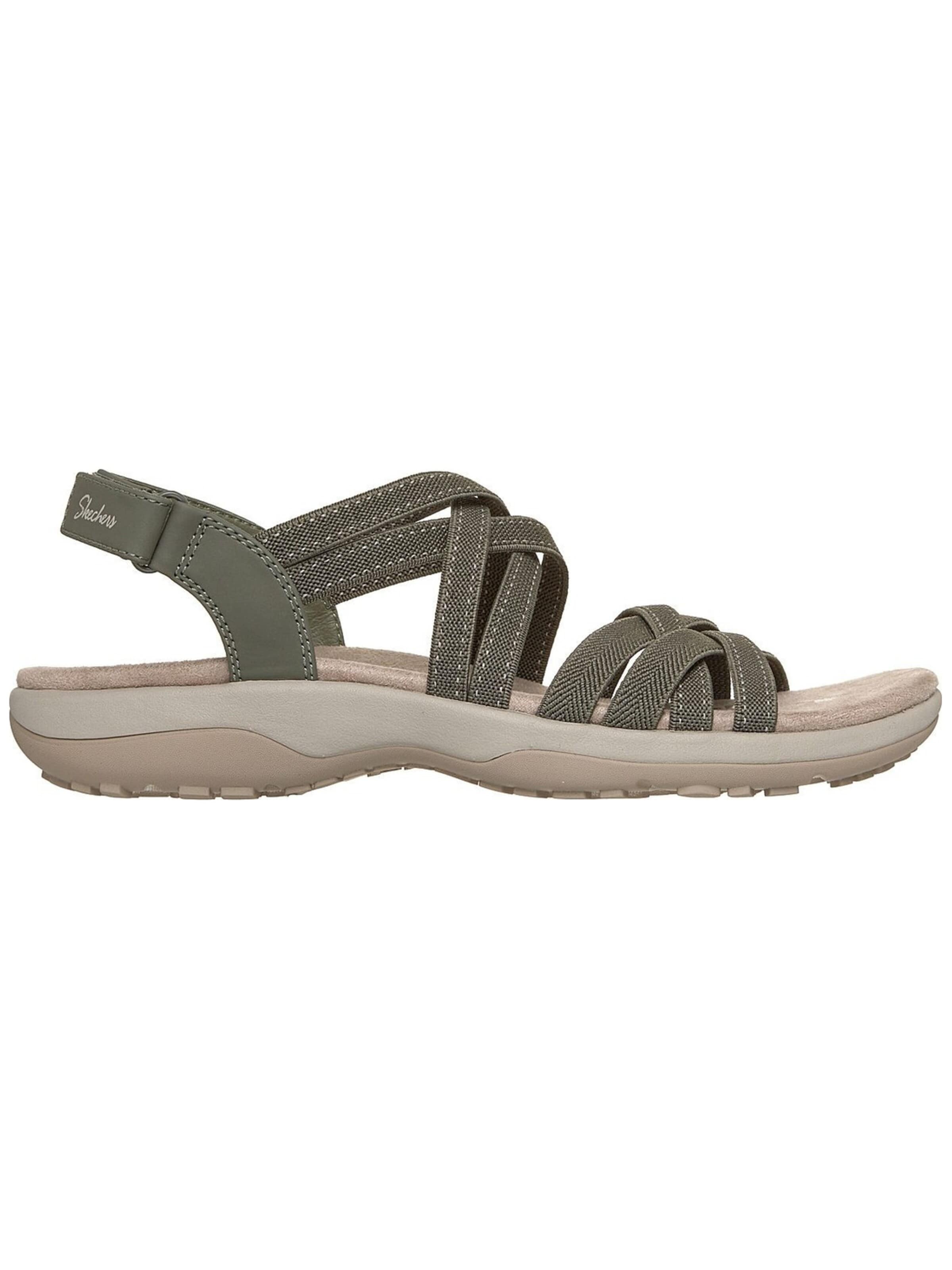 SKECHERS - Sandalias 'Skechers Reggae Slim - Summer Getaway' en verde