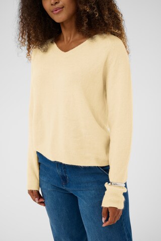 Love Copenhagen Sweter w kolorze żółty
