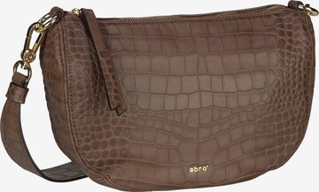ABRO Crossbody Bag in Brown: front