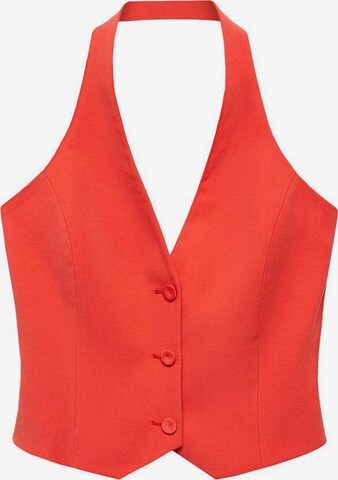 MANGO Gilet 'Tempo' in Rood: voorkant