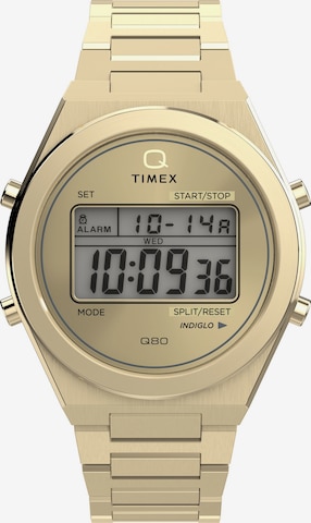 Montre digitale 'Q80 Continental' TIMEX en or : devant