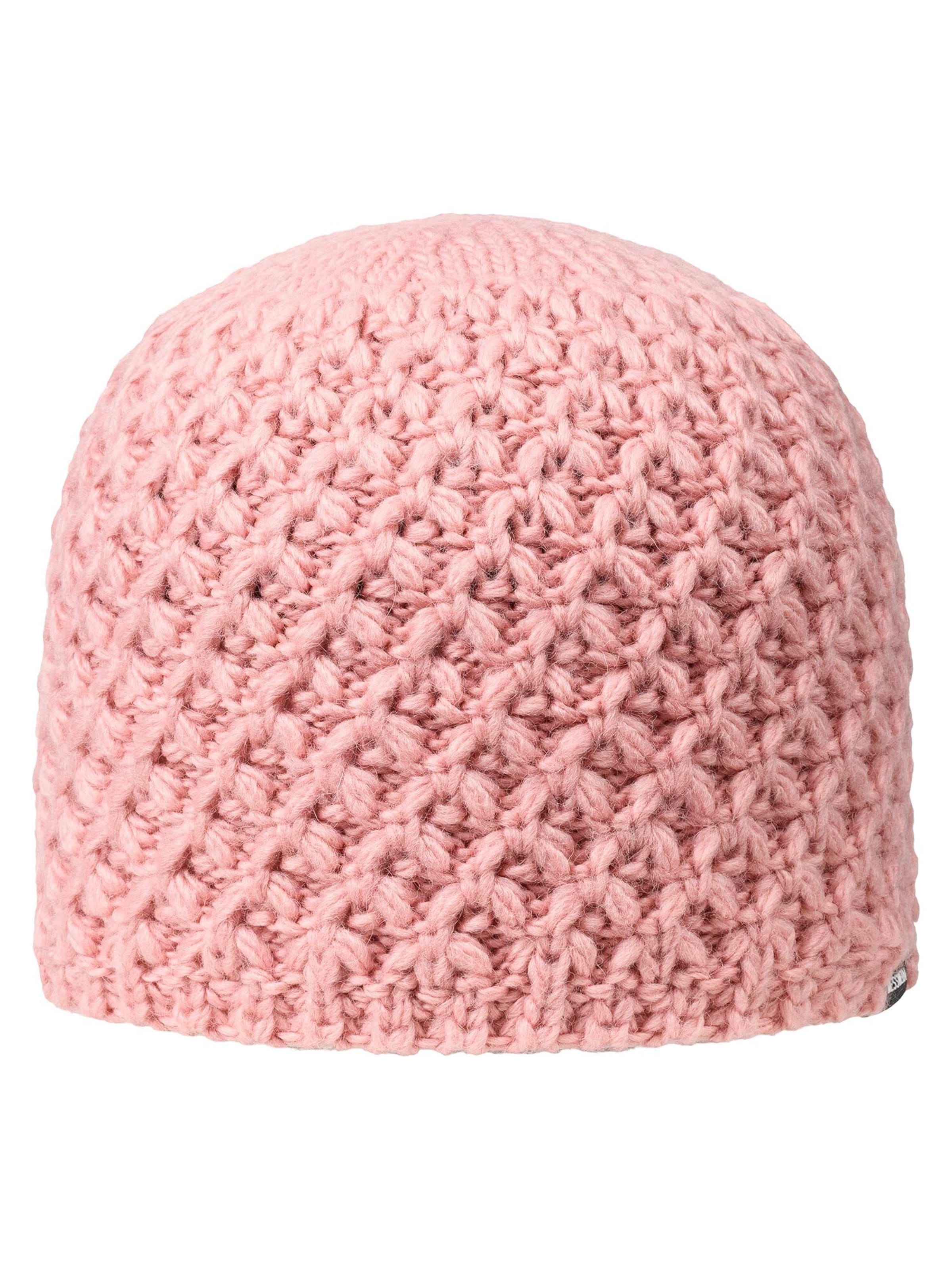 GIESSWEIN Mütze 'Auereck' in Lila: Vorderseite