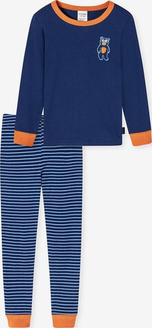 SCHIESSER Pajamas in Blue: front