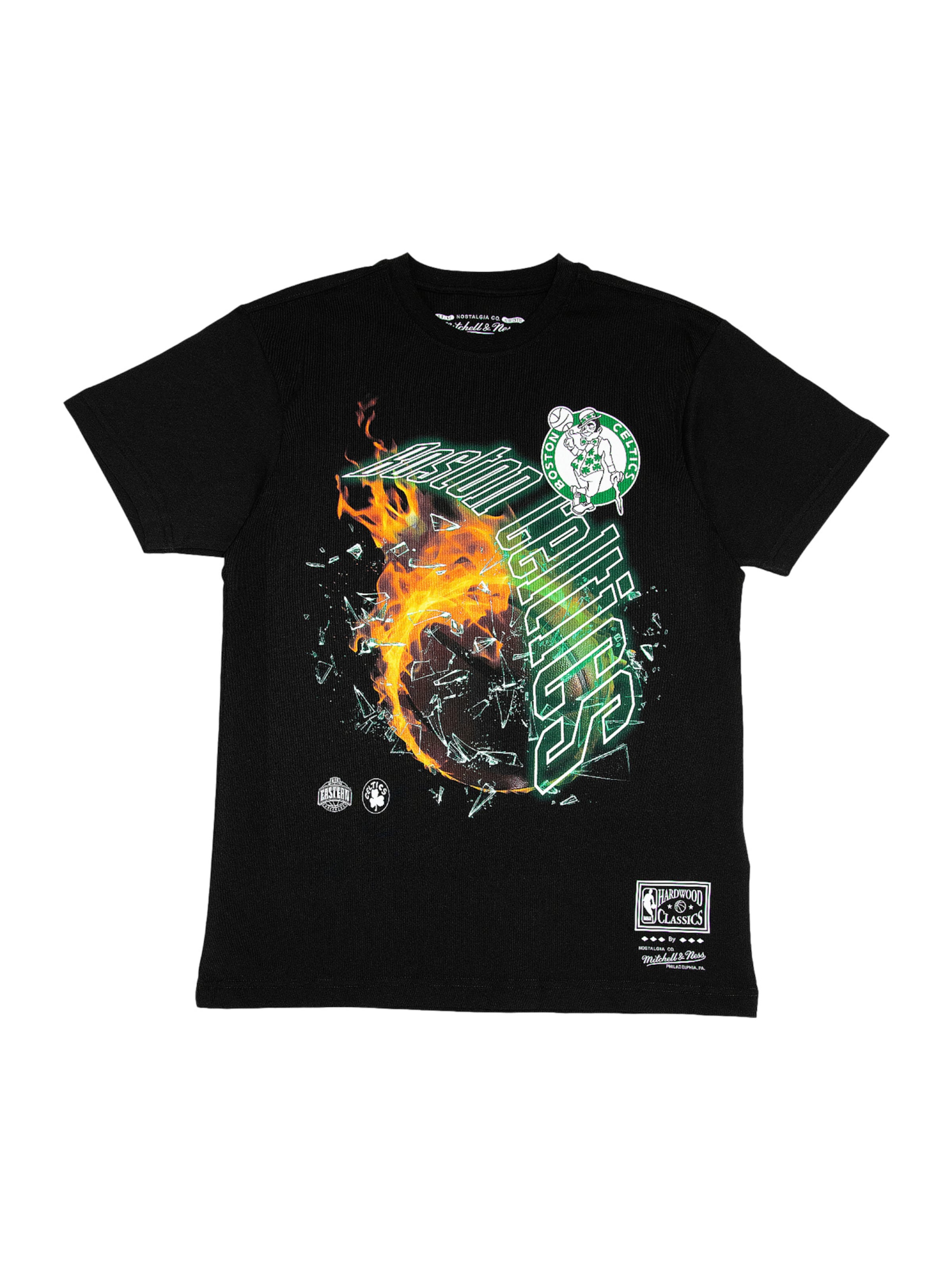 Mitchell & Ness Funkcionalna majica 'Boston Celtics HWC Blaze' | črna barva: sprednja stran