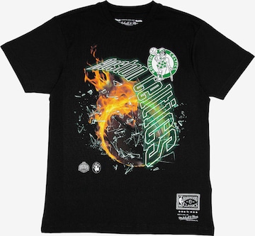 Mitchell & NessTehnička sportska majica 'Boston Celtics HWC Blaze' - crna boja: prednji dio