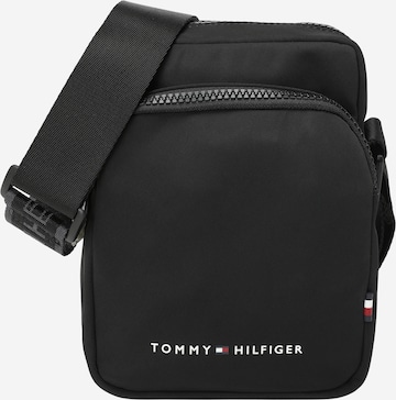 TOMMY HILFIGER Taška přes rameno – černá: přední strana