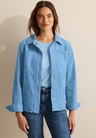 CECIL Between-Season Jacket in Blue: front