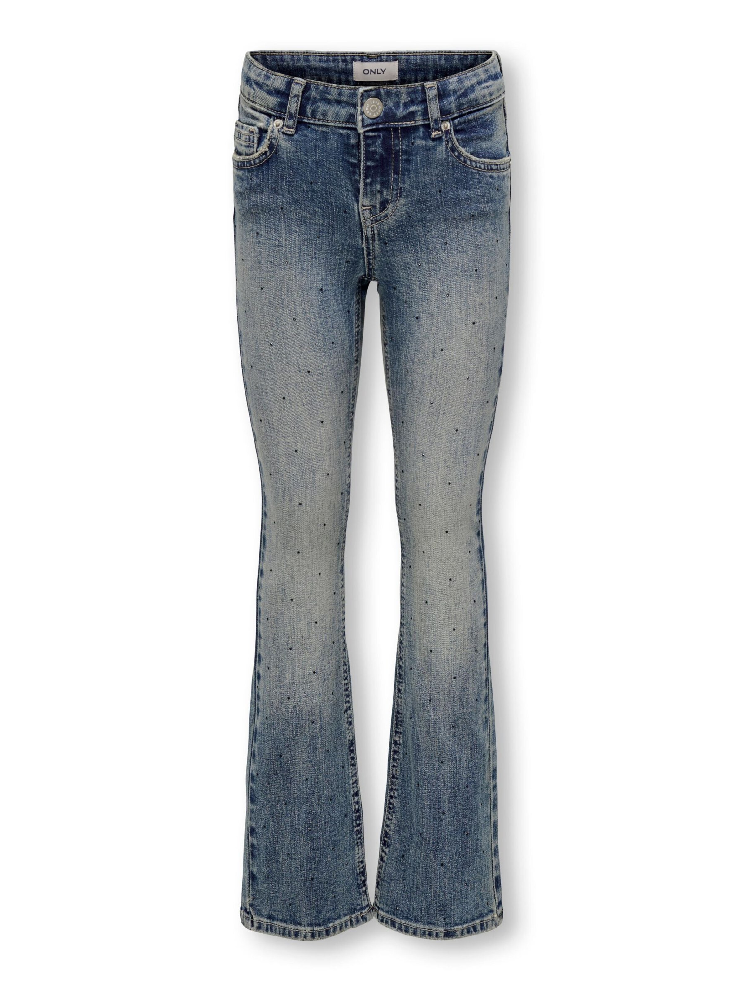 ONLY GIRLS Flared Jeans 'KOGMANDY ' in Blue: front