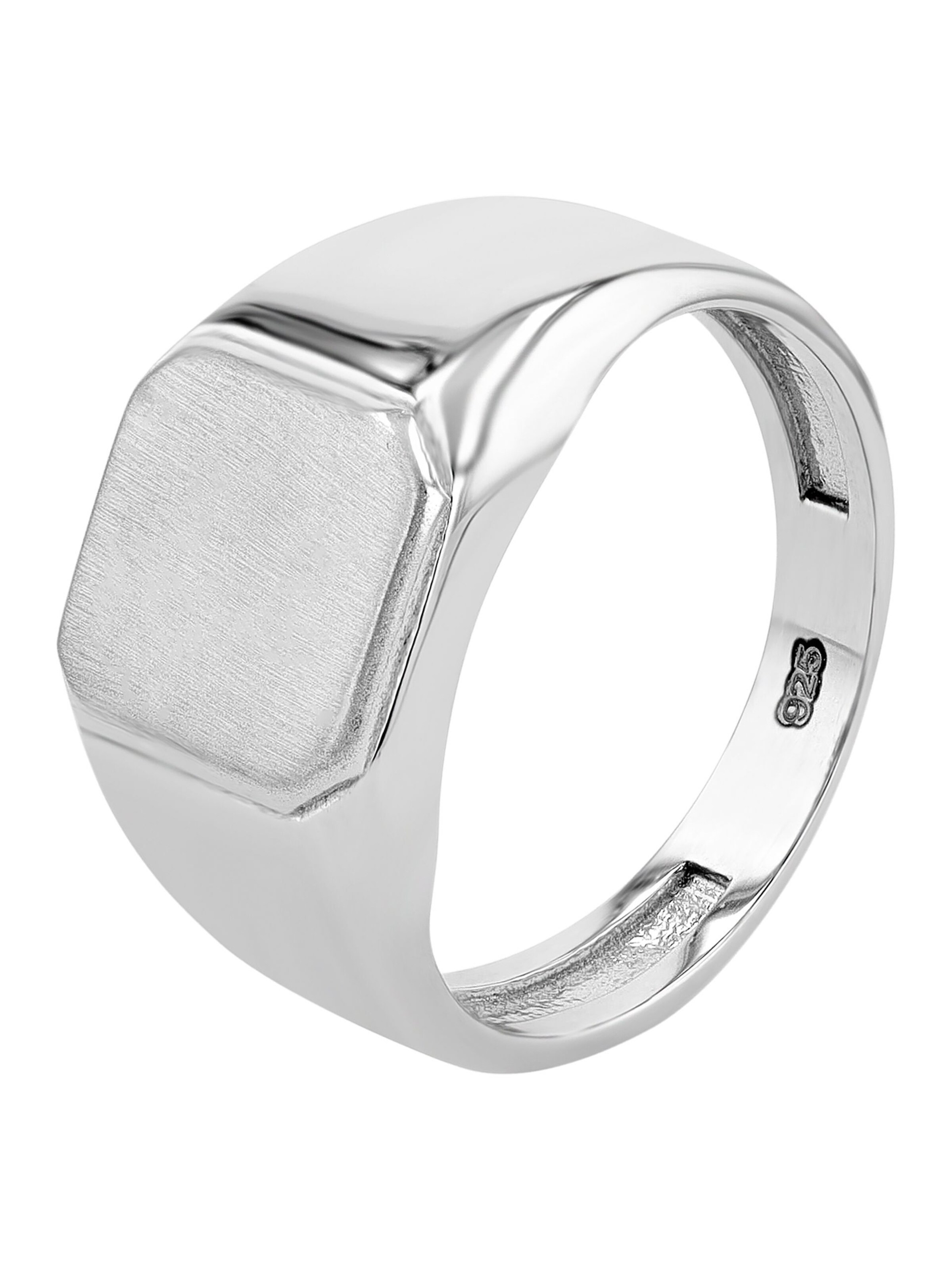 Akzent Ring 'Phlox, 925 Sterlingsilber, langlebig' in Silver