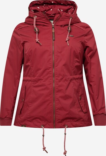 Ragwear Plus Lagana parka 'DANKA' u boja vina, Pregled proizvoda