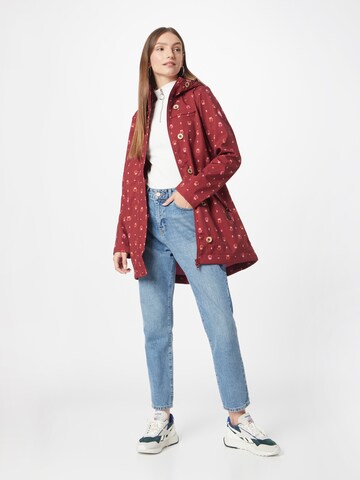 Veste fonctionnelle 'Wild Weather' Blutsgeschwister en rouge