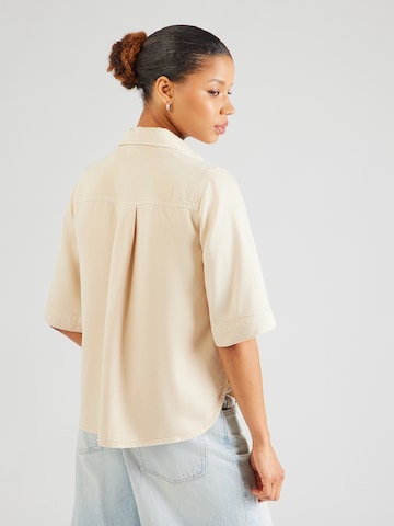 OBJECT Blúz 'OBJFrame' - bézs