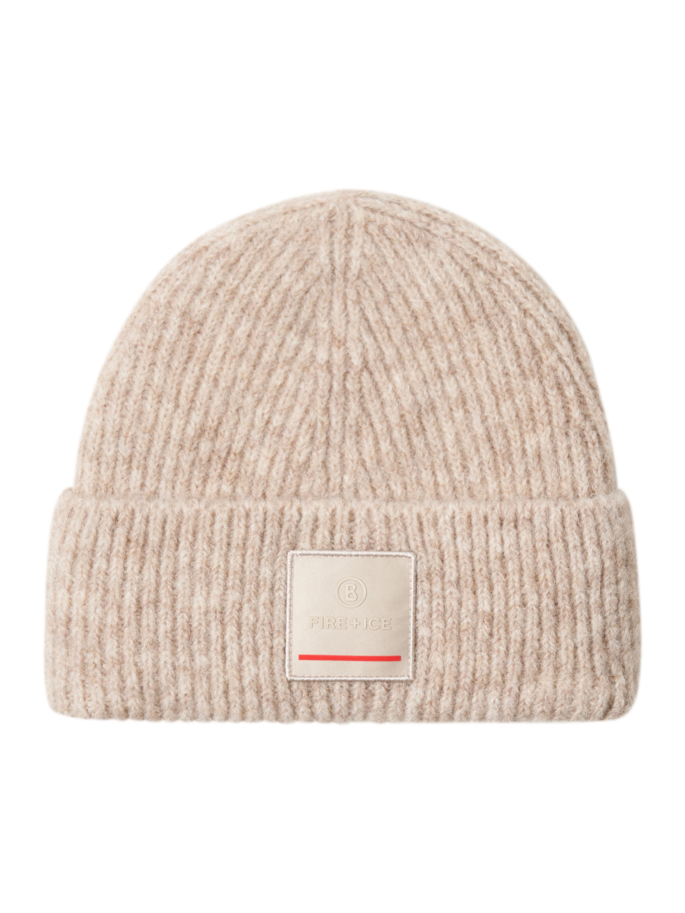 Bogner Fire + Ice Mütze 'Tuana' in Beige: Vorderseite