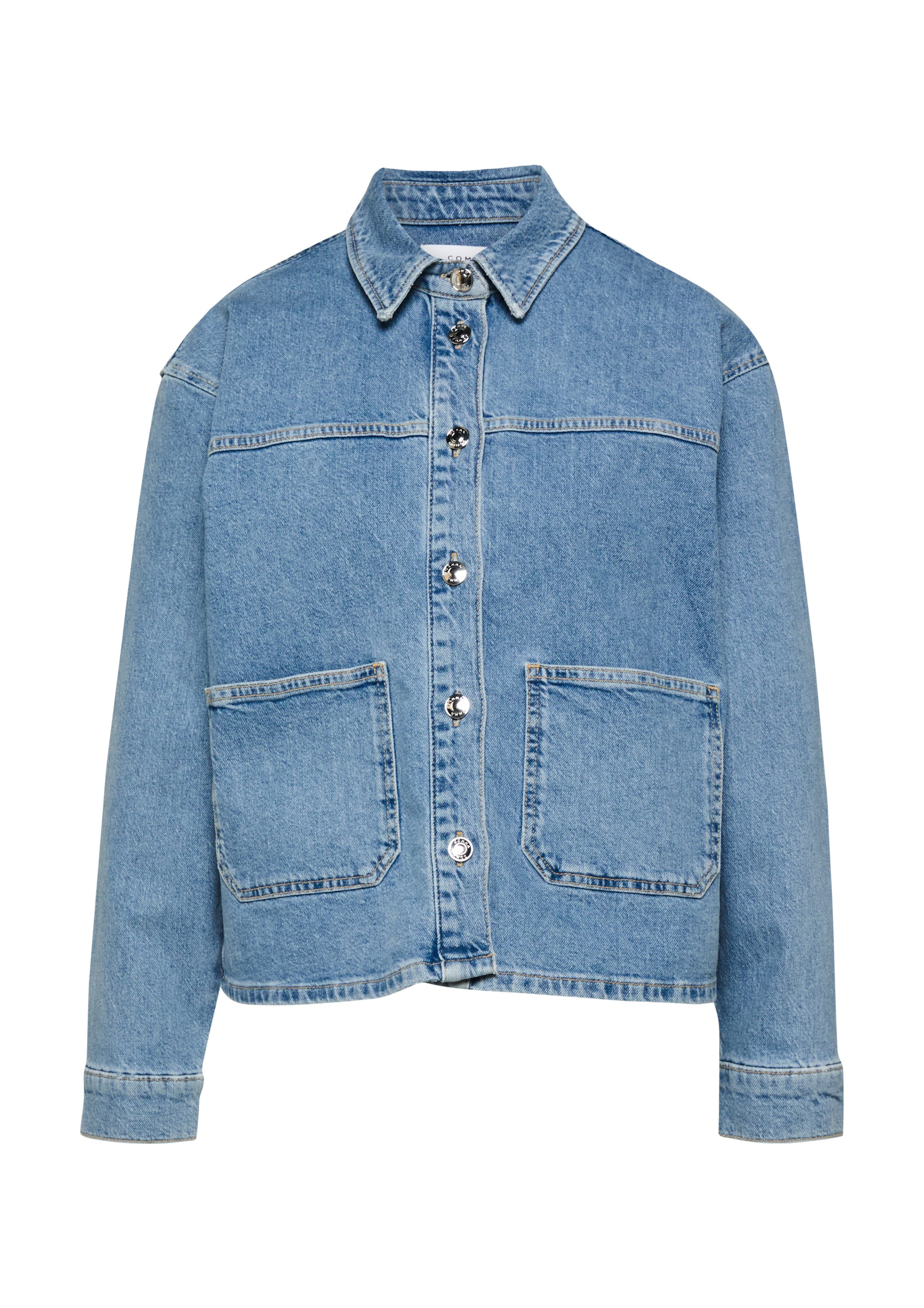 COMMA Tussenjas in XS in de kleur Blauw, Productweergave