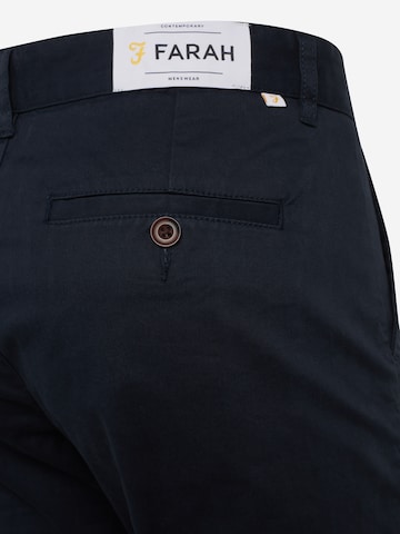 FARAH Regular Hose 'Elm' in Blau