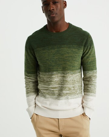 Pull-over WE Fashion en vert