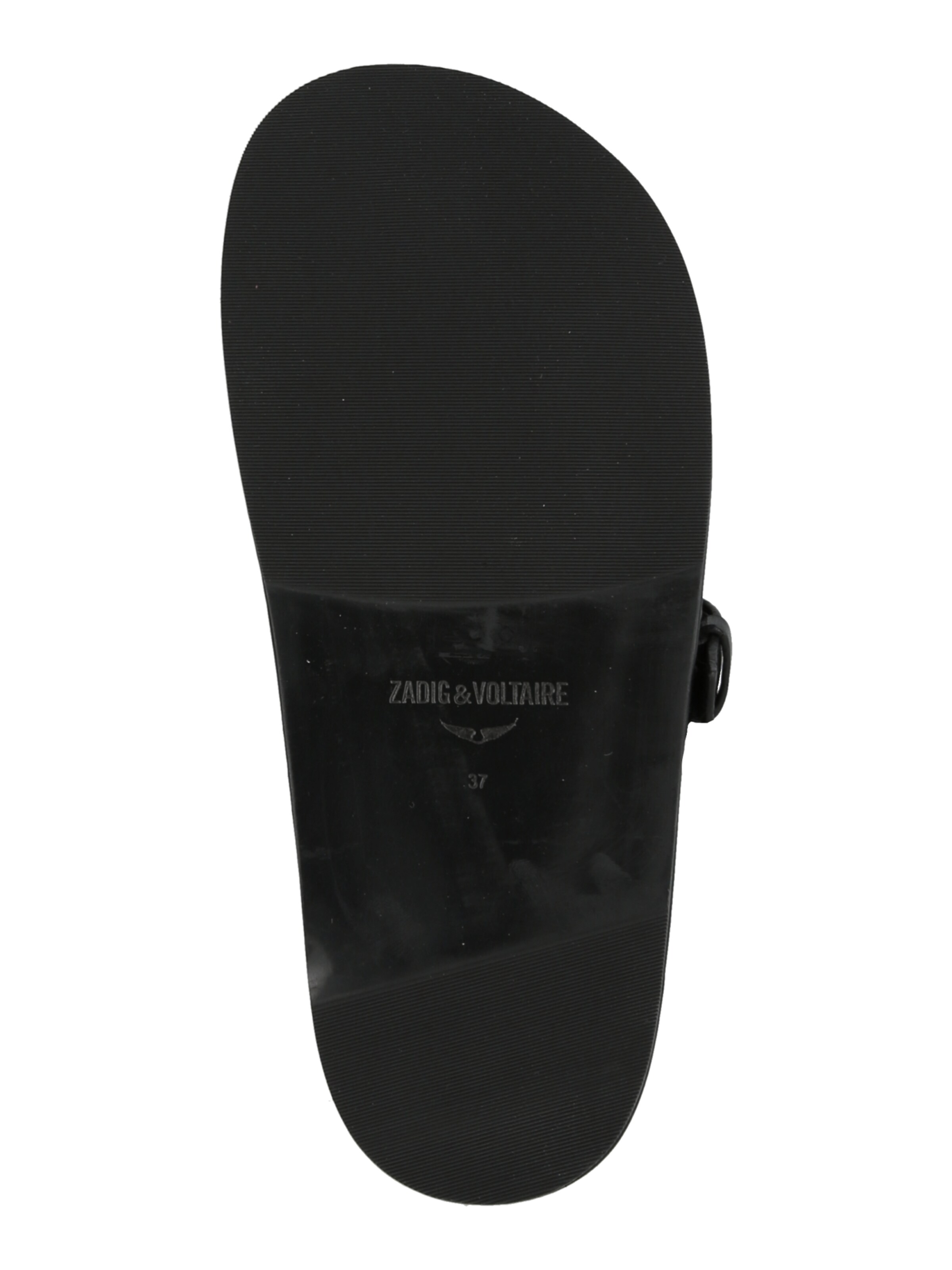Zadig & Voltaire Klapki 'ANGIE' w kolorze czarny