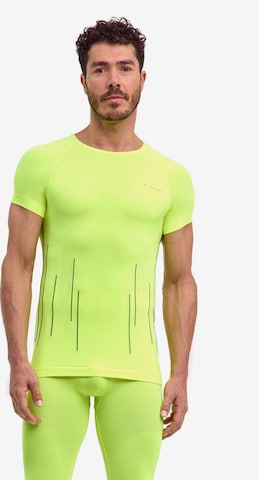 FALKE Base Layer in Yellow: front