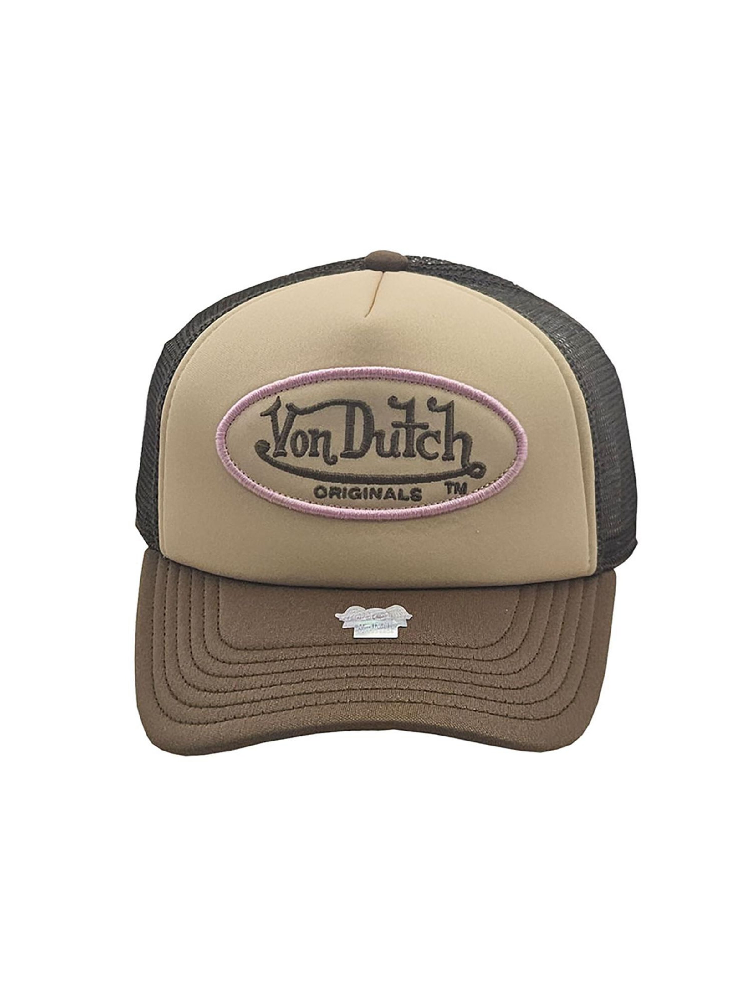 Von Dutch Cap 'Tampa' in Brown: front