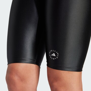 Skinny Pantaloni sport de la ADIDAS BY STELLA MCCARTNEY pe negru