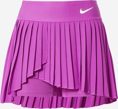 Sportinio stiliaus sijonas iš NIKE, spalva – purpurinė / balta, Prekių apžvalga