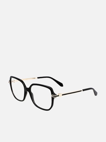 FERRAGAMO Sunglasses 'Ferragamo SF3012 Transparent green 53/16/140 WOMAN Eyewear Frame' in Black: front