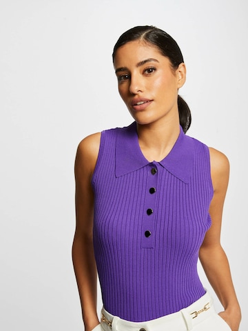 Morgan Sweater 'MANGA' in Purple: front