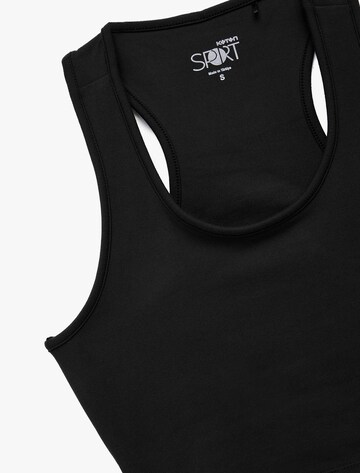 Koton Bandeau Sport-BH in Schwarz