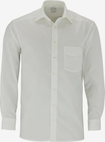 OLYMP Regular fit Button Up Shirt in White: front
