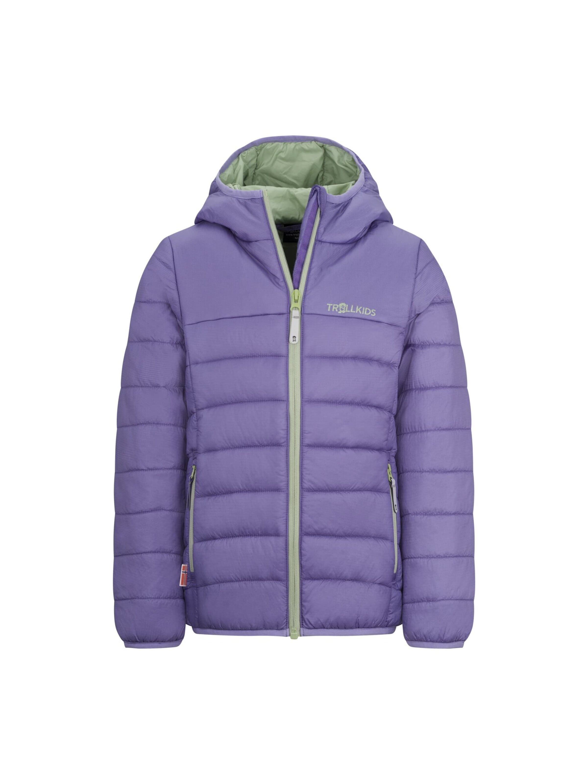 TROLLKIDS Outdoor jacket in Purple: front