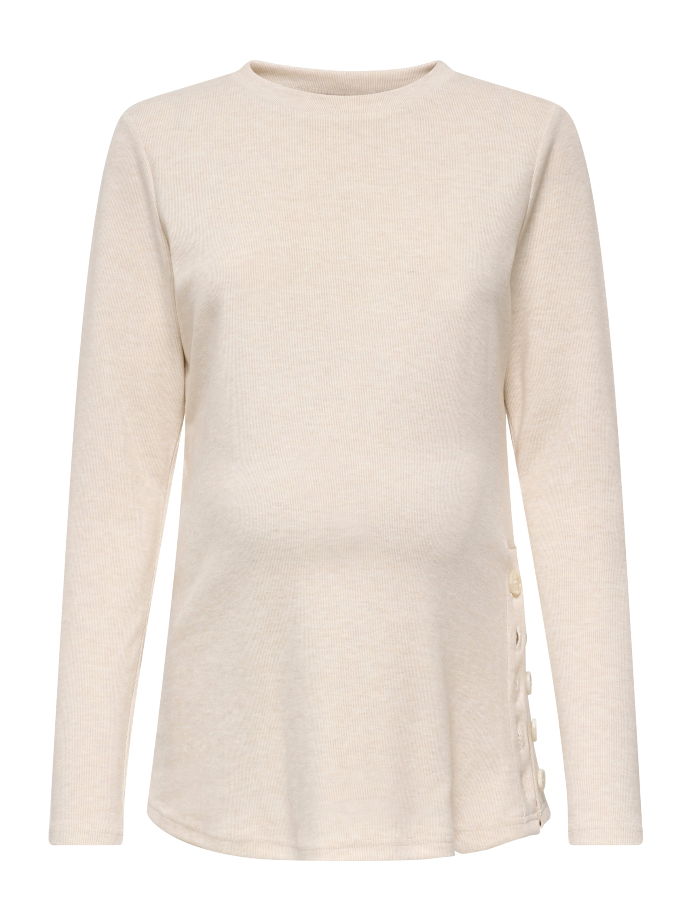 Only Maternity Shirt 'OLMRITALA' in Beige