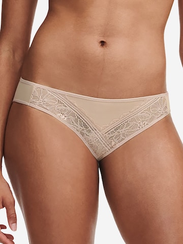 Chantelle Slip 'Easy Feel Floral Touch' in Beige