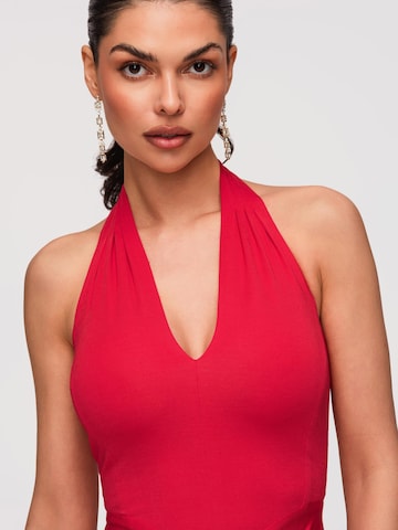 Ombre Evening dress in Red