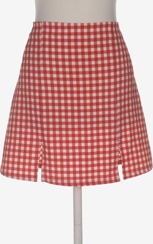 Monki Skirt in M in Red: front