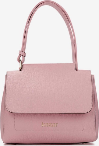 Kazar Handbag in Pink: front