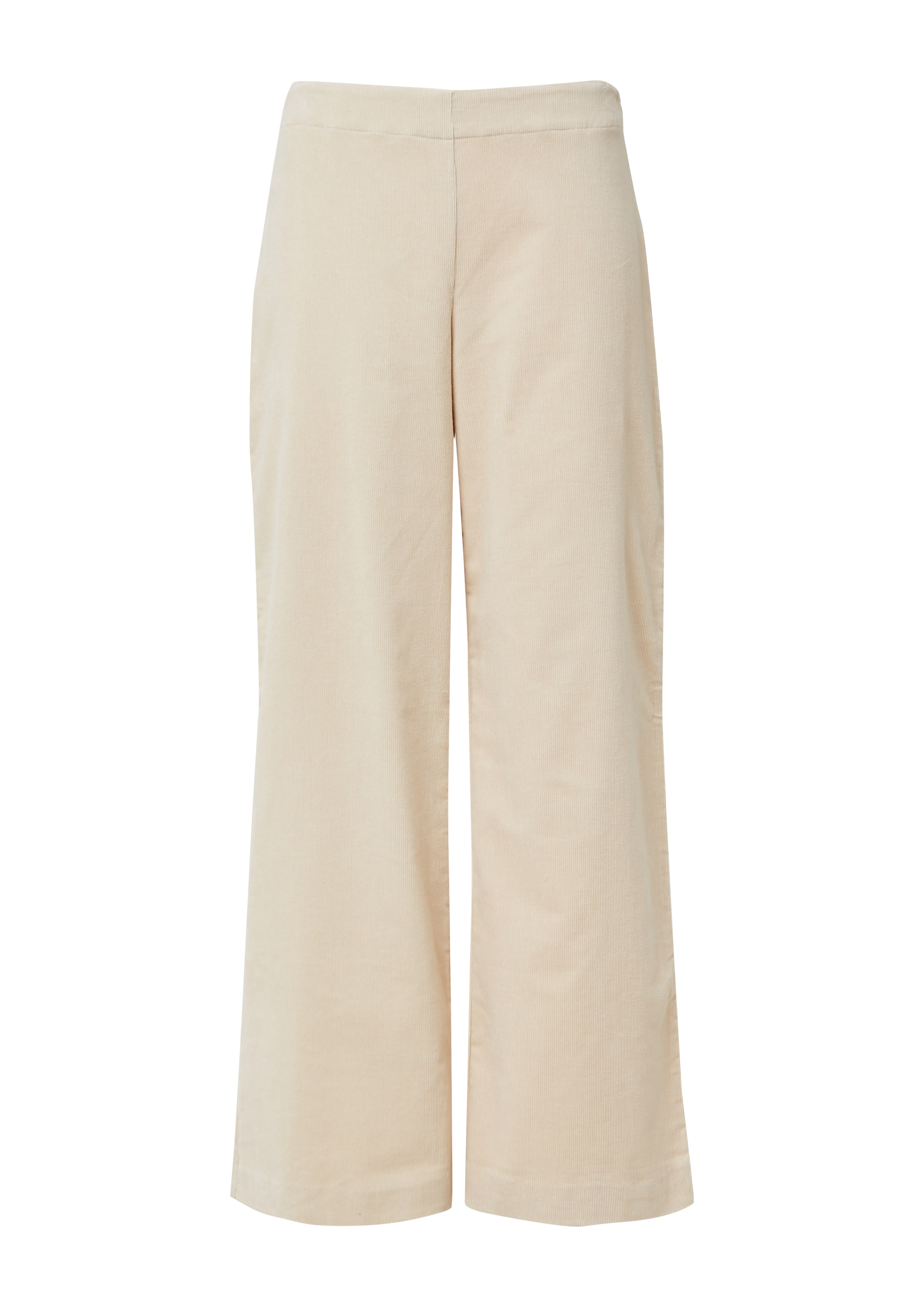 Regular Pantalon COMMA en beige : devant
