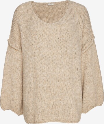 Decay Sweater in Beige: front