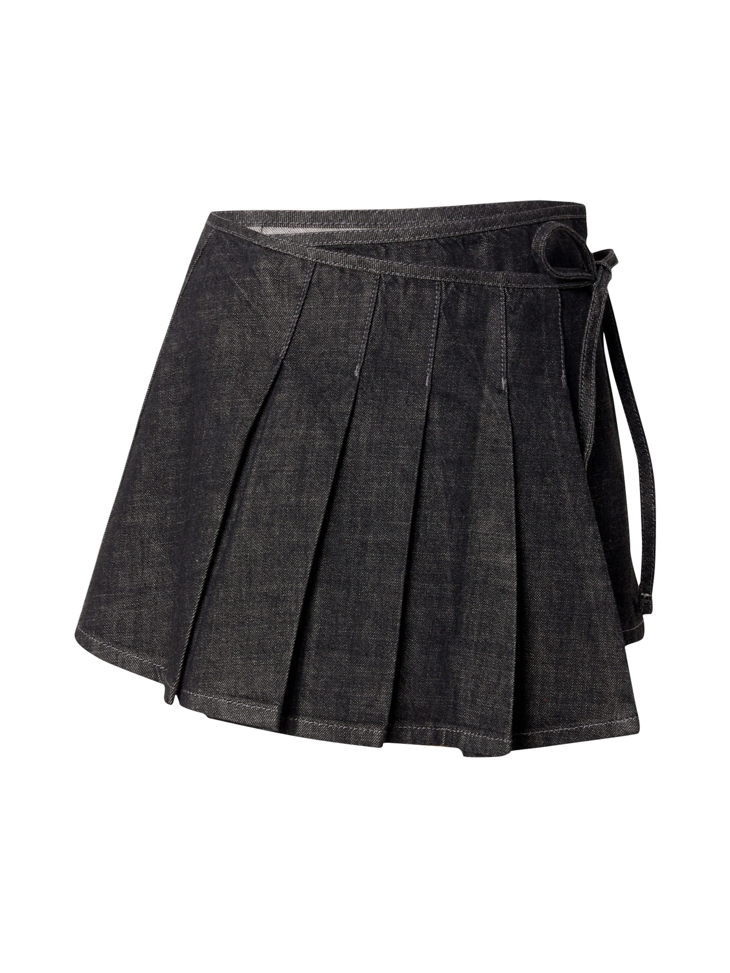 TOPSHOPSuknja - crna boja: prednji dio