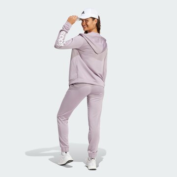 ADIDAS SPORTSWEAR Sports Suit 'Linear' in Purple