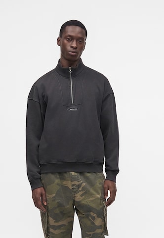 Sweat-shirt 'JUL2' HOLLISTER en noir : devant