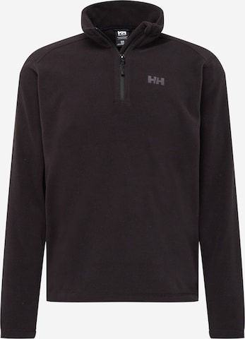 HELLY HANSEN - Jersey deportivo en negro: frente